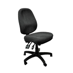 Rapidline PO500 Typist Chair Black Fabric