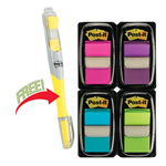 Post It Flags and Highlighter 680PPBGVA Assorted