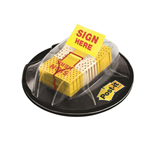 Post It Flags 680HVSH Grip Dispenser Sign Here Yellow