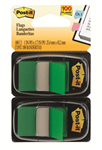 Post It Flags 680GN2 Green 2 Pack