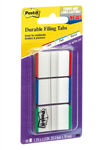 Post It Durable Index Tabs 686LGBR Assorted 3 Pack