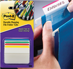 Post It Durable Tabs 686A1 Angled Hanging Assorted 24 Pack