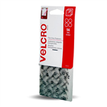 Velcro Fasteners Hook and Loop Dots 9mm Clear 56 Pack