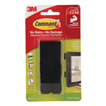 Command 17206 Picture Hanging Strips Large Black