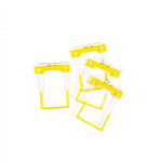 Avery File Fastener Tubeclip Yellow 500 Pack