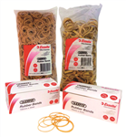 Esselte Rubber Bands 100g Size 12 Natural Box