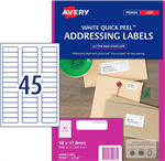 Avery L7156 Laser Labels 45UP 100 Box