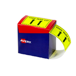 Avery Labels THIS WAY UP 996x75mm Fluoro Yellow 750 Pack