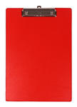 Bantex Clipboard PVC A4 Red