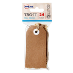 Avery Tag It Shipping String Kraft Brown 24 Pack