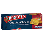 Arnotts Crackers Country Cheese 250g