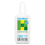 Hamilton Sunscreen Active Family Clear Spray SPF50 200mL
