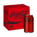 Coca Cola Diet Coke in Can 375mL 24 Carton