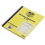 Spirax 500 Invoice Statement Book Dup Carbonless 10 per Pack