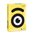 Optix Copy Paper A4 80gsm Suni Yellow 500 Ream 5 reams per Box