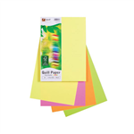 Quill Copy paper A4 80gsm Flouro Assorted 250 Pack