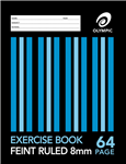 Olympic A4 Short Exercise Book 64 Pages Blue 20 per Pack