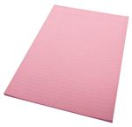 Quill Lined Writing Pads A4 Pink 10 Pack