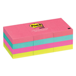 Post It Notes 653AN Capetown Assorted Colours 12 Pack