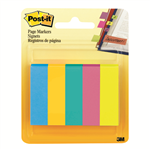 Post It 6705AU Page Markers Jaipur 13x44mm Assorted 5 Pack