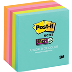 Post It Notes 6545SSAN Super Sticky Assorted Neon 5 Pack