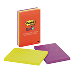 Post It Notes 6603SSAN Super Sticky Lined Notes 3 Pack