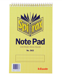 Spirax 563 Reporters Note Book To Open 100 Pages 10 per Pack