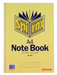 Spirax 595 Notebook 120 Pages A4 10 per Pack