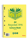 Spirax 814 Lecture Book A4 5 per Pack