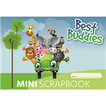 Best Buddies Mini Scrap Book SB6402 240mm x 165mm 64 Page 10 per Pack