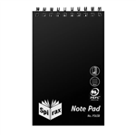 Spirax P563B Reporters Notebook 300 Pages Black 10 per Pack