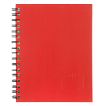 Spirax 512 Notebook Hard Cover A4 Red 5 per Pack