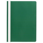 Marbig Economy Flat File A4 Green Clear Cover 10 per Pack