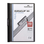 Durable Duraclip Document File A4 60 Sheet Capacity Black
