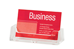 Esselte Business Card Holder Single Pocket Clear