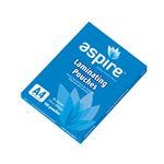 Aspire Laminating Pouch 100 Micron A4 100 Pack