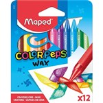 Maped Crayons Color Peps Wax 12 Pack