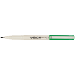 Artline 210 Fineliner Felt Tip Pen Green 12 per Box