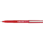 Artline 220 SuperFine Felt Tip Pen Red 12 per Box