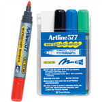 Artline 577 Whiteboard Marker Assorted Wallet 4