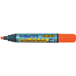 Artline 579 Chisel Whiteboard Marker Orange 12 per Box