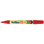 Artline 70 Permanent Marker Red 12 per Box