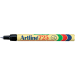 Artline 725 Permanent Marker Black 12 per Box