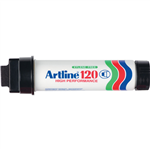 Artline 120 Permanent Marker 20mm Black 12 per Box