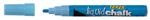 Texta Liquid Chalk Marker Bullet 45mm Blue Wet Wipe