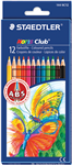 Staedtler Coloured Pencils Assorted 12 Pack