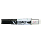 Pilot V Board Refillable Bullet Whiteboard Marker Black