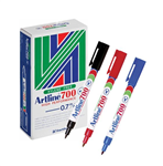 Artline 700 Permanent Markers Assorted 12 Box