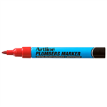 Artline Plumbers Marker Red 12 Box