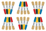Educational Colours Baby Brushes 24 Set